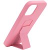 Чохол Silicone Hand Holder для Iphone 12 / 12 Pro Рожевий / Pink 104529