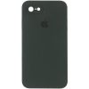 Защитный чехол Silicone Cover 360 Square Full для Iphone 7 / 8 / SE (2020) – Зеленый / Black Green