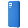 Чехол Silicone Case WAVE Full с микрофиброй для Samsung Galaxy A22 / M32 / M22 – Blue