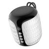 Портативная колонка Hoco colorful light mini wireless speaker DS13 – Black