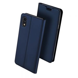 Чехол-книжка Dux Ducis с карманом для Iphone XR — Синий