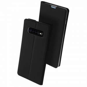 Чехол-книжка Dux Ducis с карманом для Samsung Galaxy S10 Plus (G975) — Черный