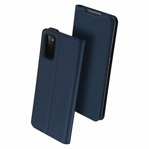 Чехол-книжка Dux Ducis с карманом для Samsung Galaxy S20 — Синий