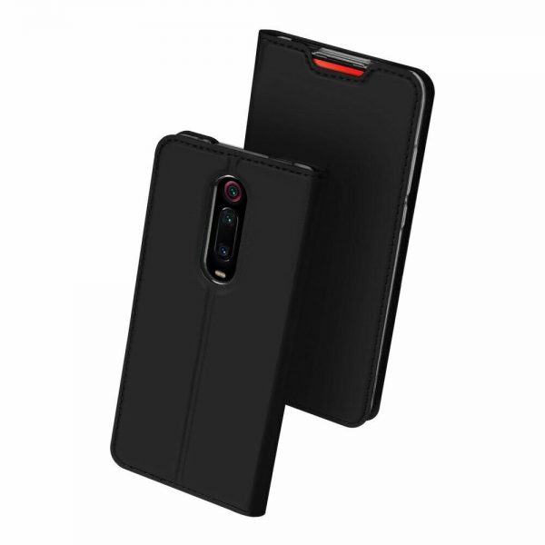 Чехол-книжка Dux Ducis с карманом для Xiaomi Redmi K20 / K20 Pro / Mi 9T / Mi 9T Pro – Черный