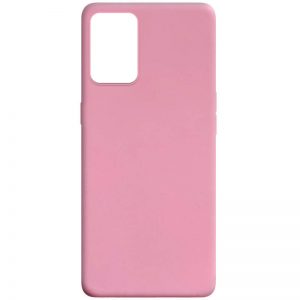 Матовый силиконовый TPU чехол для Oppo A74 – Розовый