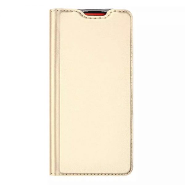 Чехол-книжка Dux Ducis с карманом для Xiaomi Mi Note 10 / 10 Pro — Золотой