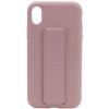 Чохол Silicone Hand Holder для Iphone XR Рожевий / Pink Sand