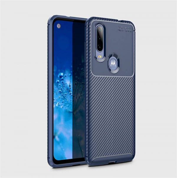 Силиконовый чехол Kaisy Series для Motorola P40 Power – Blue