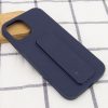 Чохол Silicone Hand Holder для Iphone 11 Темно-синій / Midnight blue 104507