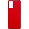 Матовый силиконовый TPU чехол для Oppo A74 – Красный