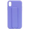 Чохол Silicone Hand Holder для Iphone XR Бузковий / Dasheen