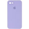 Чохол Silicone Case Square для Iphone 7 / 8 / SE 2020 Бузковий / Dasheen