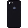 Чохол Silicone Case Square для Iphone 7 / 8 / SE 2020 Чорний / Black