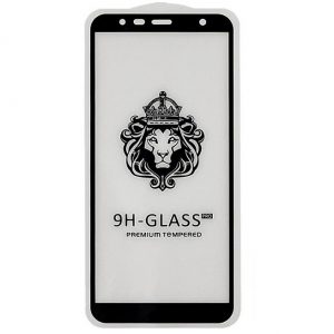 Защитное стекло 3D (5D) Perfect Glass Full Glue Lion на весь экран для Samsung Galaxy J4 Plus 2018 (J415) – Black