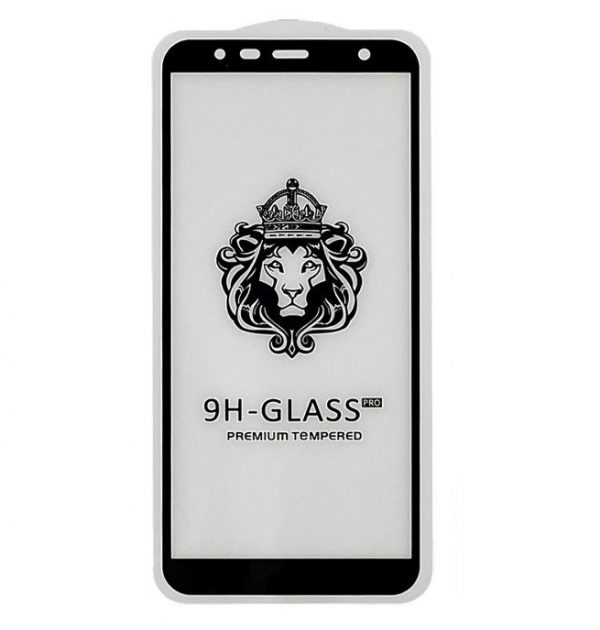 Защитное стекло 3D (5D) Perfect Glass Full Glue Lion на весь экран для Samsung Galaxy J4 Plus 2018 (J415) – Black