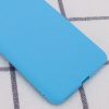 Матовый силиконовый TPU чехол для Oppo A74 – Голубой 103608
