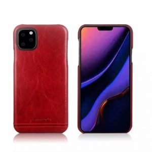 Чехол с натуральной кожи Pierre Cardin для Iphone 11 Pro – Красный