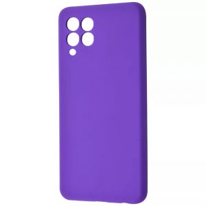 Чехол Silicone Case WAVE Full с микрофиброй для Samsung Galaxy A22 / M32 / M22 – Purple
