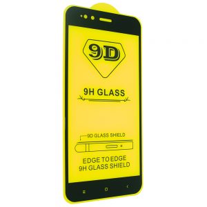 Защитное стекло 9D Full Glue Cover Glass на весь экран для Xiaomi Mi 5x / Mi A1 – Black