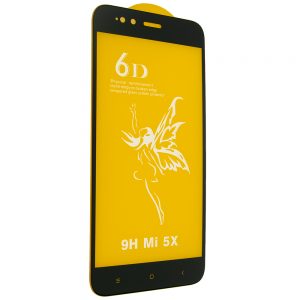 Защитное стекло 6D Premium для Xiaomi Mi 5x / Mi A1 – Black