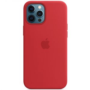 Чехол Silicone case Magsafe для Iphone 12 Pro Max – Красный / Red