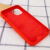 Оригинальный чехол Silicone Cover 360 с микрофиброй для Iphone 13 – Красный / Red 109898
