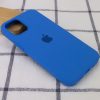 Оригинальный чехол Silicone Cover 360 с микрофиброй для Iphone 13 – Синий / Royal blue 110019