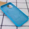 Оригинальный чехол Silicone Cover 360 с микрофиброй для Iphone 13 Pro Max – Голубой / Blue 110066