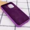 Оригинальный чехол Silicone Cover 360 с микрофиброй для Iphone 13 – Фиолетовый / Grape 110037