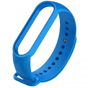 Ремешок для фитнес-браслета Xiaomi Mi Band 3 / 4 – Синий / Blue