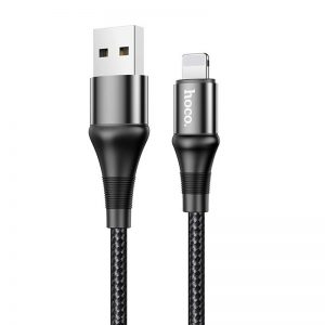 Кабель Hoco X50 Excellent USB to Lightning 2.4A (1м) – Black