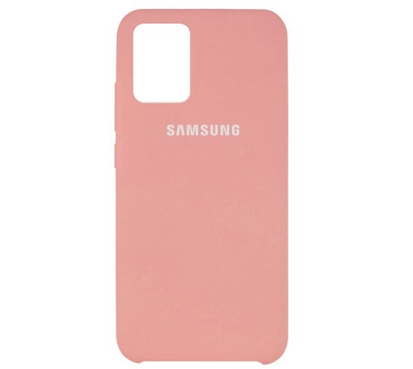 Чохол Silicone Case для Samsung Galaxy A71 Рожевий / Pink