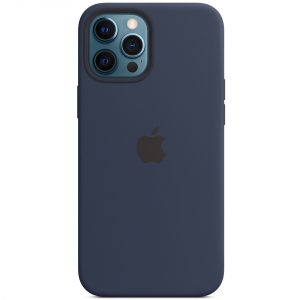 Чехол Silicone case Magsafe для Iphone 12 Pro Max – Синий / Deep navy