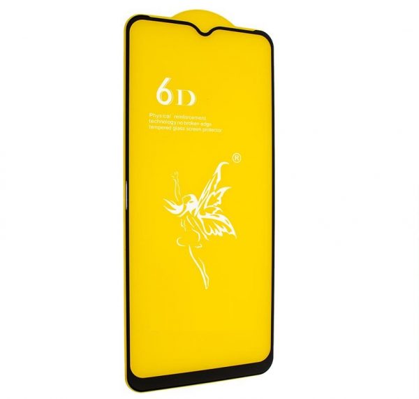 Защитное стекло 6D Premium для Realme 6i – Black