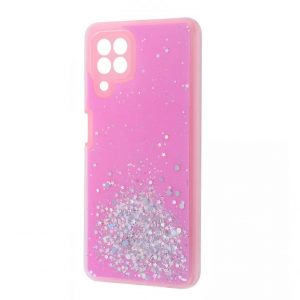 Чехол WAVE Brilliant Case с блестками для Samsung Galaxy A22 / M32 / M22 – Pink
