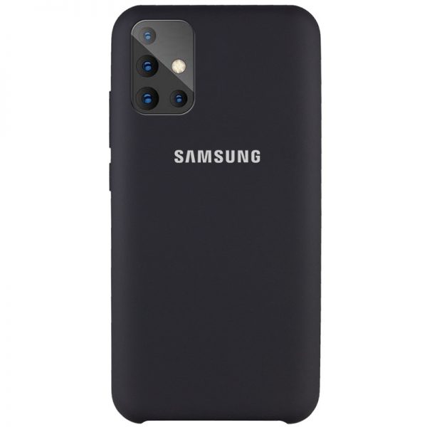 Чохол Silicone Case для Samsung Galaxy A71 Чорний / Black