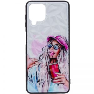 TPU+PC чехол Prisma Ladies для Samsung Galaxy A22 / M32 / M22 – Cocktail