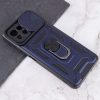 Ударопрочный чехол Camshield Serge Ring со шторкой для камеры для Xiaomi Mi 11 Lite / 11 Lite 5G NE – Синий 108248