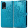 Кожаный чехол-книжка Art Case с визитницей для Oppo A54 – Синий