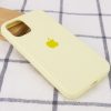 Оригинальный чехол Silicone Cover 360 с микрофиброй для Iphone 13 Pro Max – Желтый / Mellow Yellow 109851