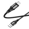 Кабель Hoco X50 Excellent USB to Lightning 2.4A (1м) – Black 107885