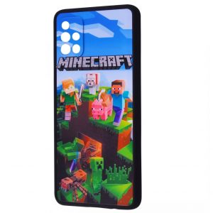 Чехол TPU+PC Game Heroes Case для Xiaomi Poco F3 / Mi 11i / Redmi K40 / K40 Pro – Minecraft