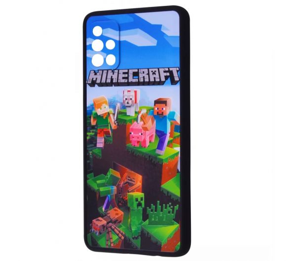 Чехол TPU+PC Game Heroes Case для Xiaomi Mi 11 Lite / 11 Lite 5G NE – Minecraft
