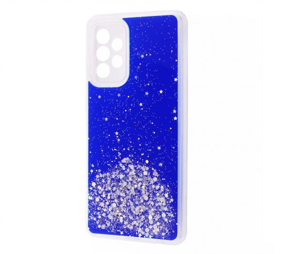 Чохол WAVE Brilliant Case з блискітками для Samsung Galaxy A72 Blue