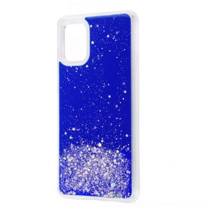 Чехол WAVE Brilliant Case с блестками для Samsung Galaxy A12 / M12 – Blue