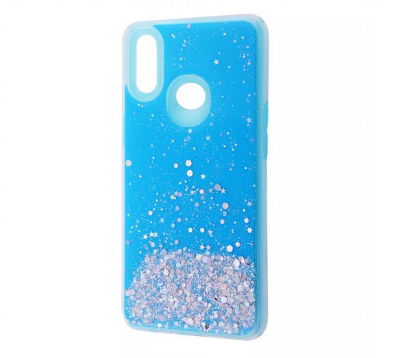 Чехол WAVE Brilliant Case с блестками для Samsung Galaxy A10s 2019 (A107) – Sky blue