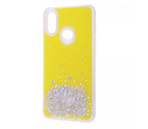 Чехол WAVE Brilliant Case с блестками для Samsung Galaxy A10s 2019 (A107) – Yellow