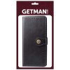 Кожаный чехол-книжка GETMAN Gallant для Realme C11 (2021) – Черный 112213