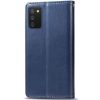 Кожаный чехол-книжка GETMAN Gallant для Samsung Galaxy A03s – Синий 112207