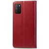 Кожаный чехол-книжка GETMAN Gallant для Xiaomi Poco M3 – Красный 112245